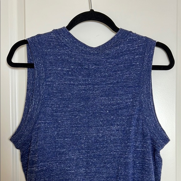 Nike Womens Blue A-Line Dress Short Sleeve Crew Neck Medium - Picture 4 of 8
